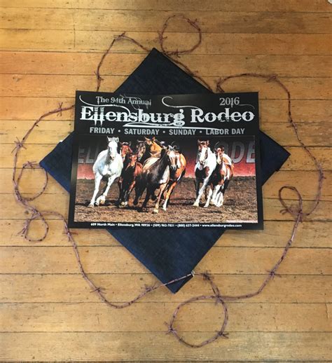 Poster 2016 Ellensburg Rodeo