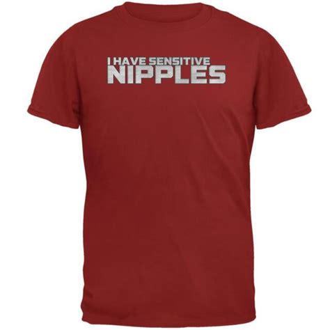 I Have Sensitive Nipples Funny Mens T Shirt Ebay