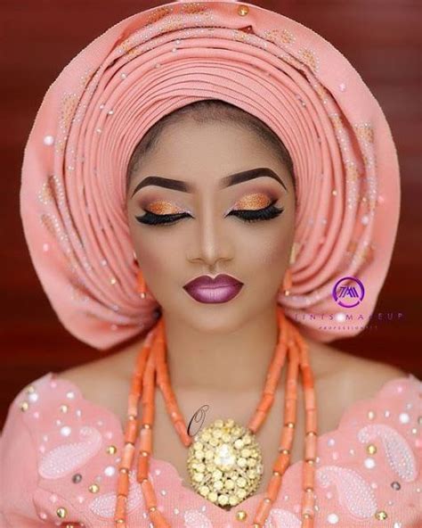 the best gele styles to rock modern gele styles for pretty women bridal makeup looks