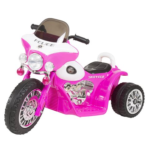 Ride On Toy 3 Wheel Mini Motorcycle Trike For Kids Battery Powered