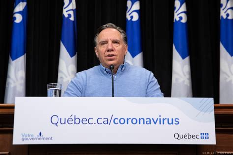 Le premier ministre françois legault tiendra un point de presse demain à 17 h pour faire le point sur l'état de la pandémie. François Legault demande aux Québécois de faire du ...