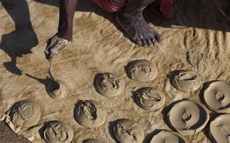 Reuters photographer eduardo munoz explains: People in Haiti survive by eating mud cookies.