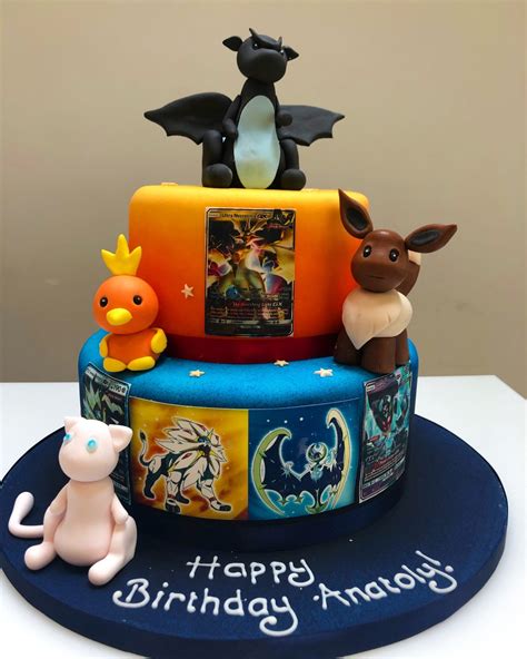 Bespoke Pokemon Birthday Cakes London Etoile Bakery