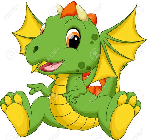 Cute Baby Dragon Clipart 20 Free Cliparts Download Images On