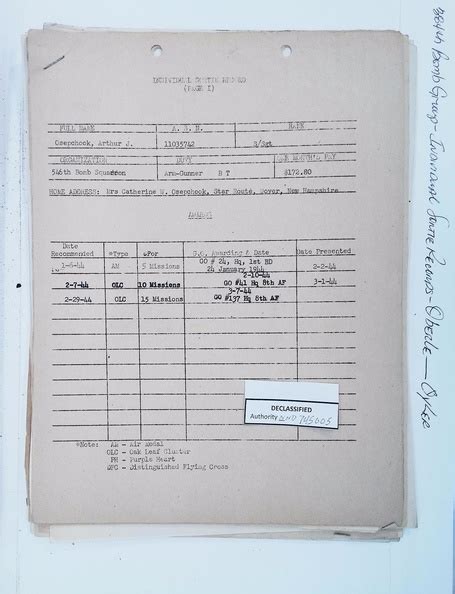 Osepchook R J 1 Img0100 384th Bombardment Group Heavy In World War Ii