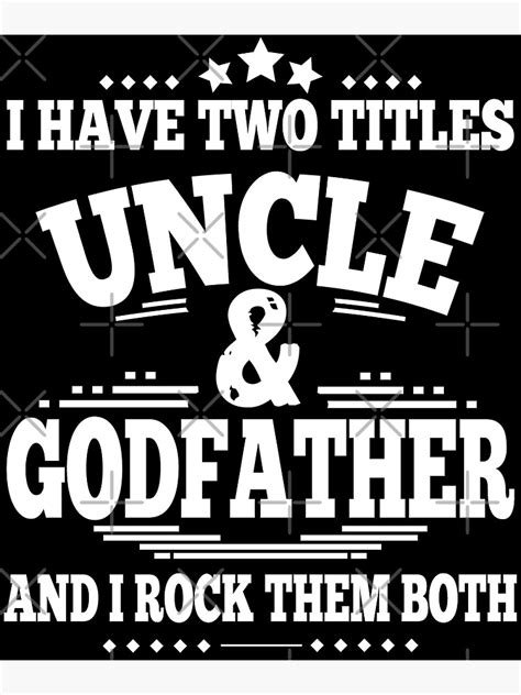 Uncle T I Have Two Titles Uncle And Godfather And I Rock Them
