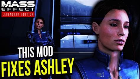 This Mod Will Make You Romance Ashley In Mass Effect Legendary Edition Youtube