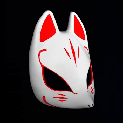 Fox Kitsune Mask Digital 3d Printable File Persona 5 Etsy