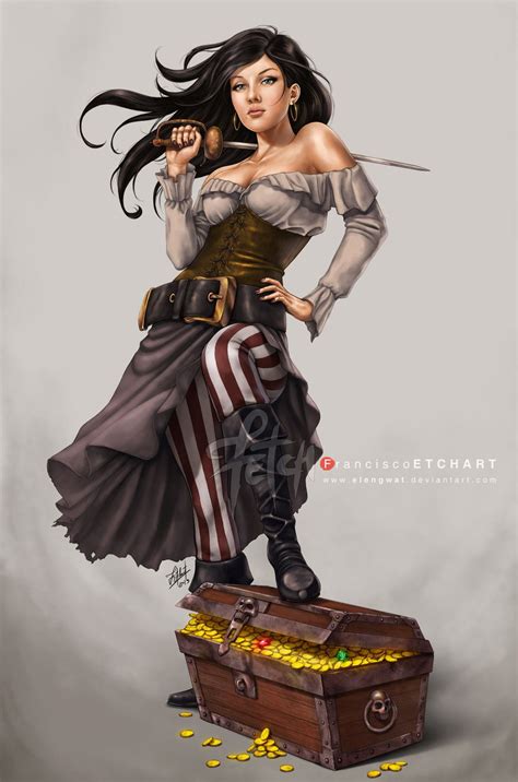Want My Gold By Elengwat On Deviantart Pirate Art Pirate Life