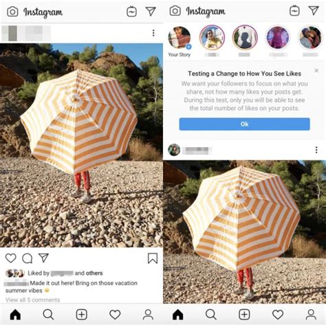 Instagram Compte Supprimer La Visibilité Des Likes Et Cest Une Très