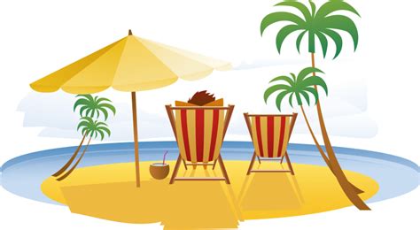 Free Png Beach Summer Vacation Png Clipart Full Size Clipart