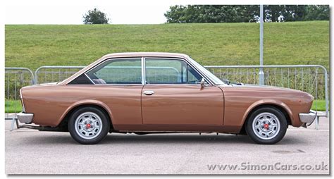 It was based on the fiat 124 saloon. Simon Cars - Fiat 124 Sport Coupe