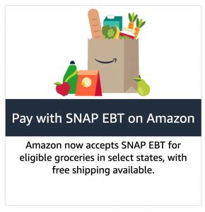 You can use it at stores that accept ebt. Pay with Snap EBT on Amazon