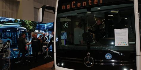 Daimler Buses Auf Der Elektrobus Konferenz Des Verbands Deutscher