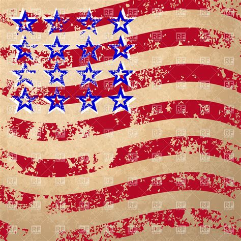Grunge American Flag Vector At Getdrawings Free Download
