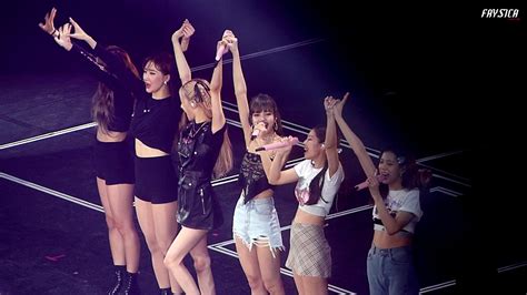 Fancam 190714 Blackpink Introduce And Start Dancing Crazy At