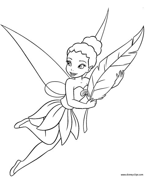 Disney Fairies Coloring Pages 2
