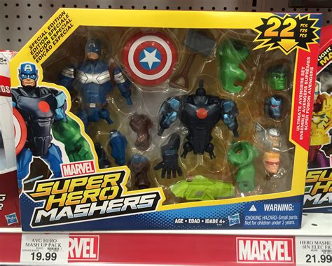 Marvel Mashers Ultimate Avengers Set Stealth Iron Man Marvel Toy News