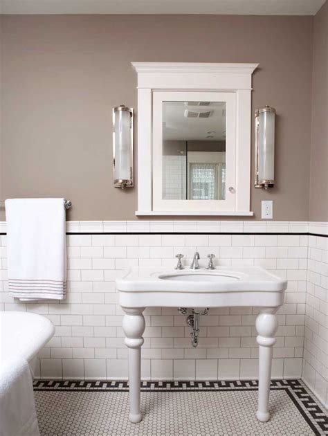 Subway tile patterns are classic, trendy, and flexible. Tile | Projects | Bathroom | Classic Flat Edge Subway ...