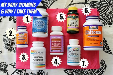 The Vitamins I Take Daily And Why Mythirtyspot Vitamins Daily