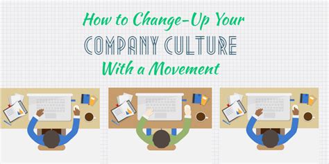 Changing Company Culture Effectively With A Movement