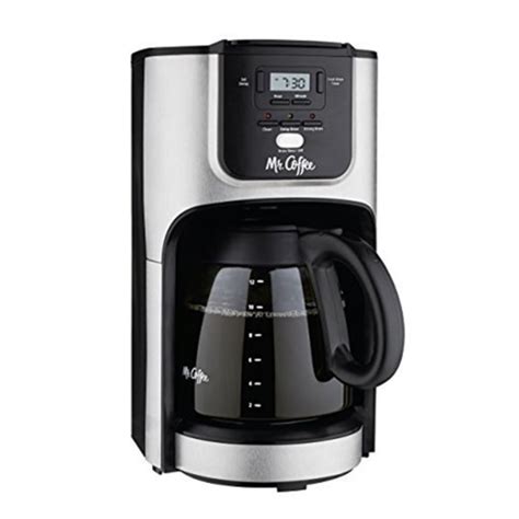 Mr Coffee 12 Cup Programmable Coffee Maker With Brew