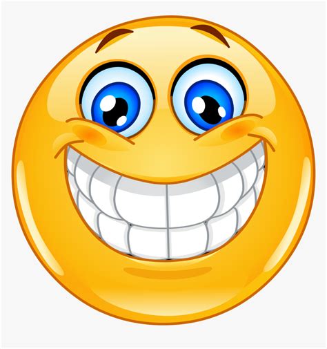 Transparent Smile Emoji Png Big Smiley Face Png Download Kindpng