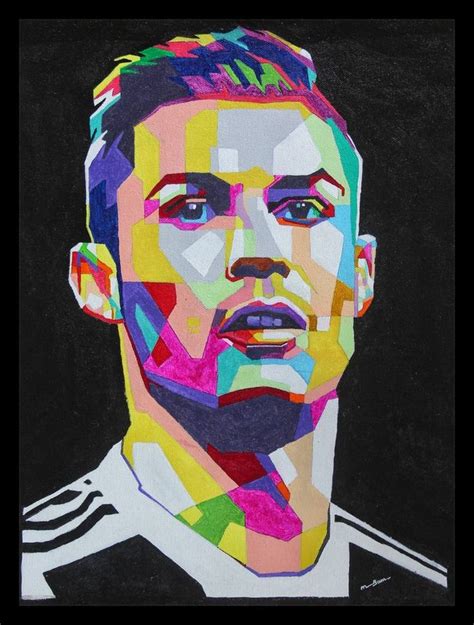 Cristiano Ronaldo Painting In 2021 Football Paintings Painting Cool