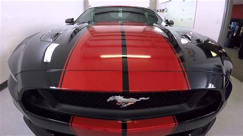 2015 Mustang Gt Racing Stripes Youtube