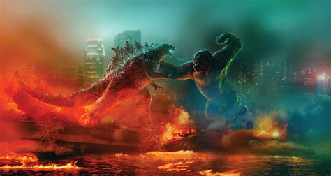 Godzilla Vs Kong Fight 4k