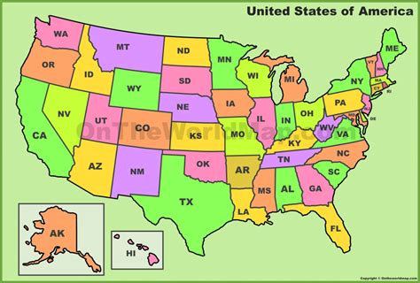 United States Map State Abbreviations Inspirationa Us Timezone Map