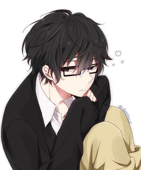 Anime Boy Glasses Tumblr