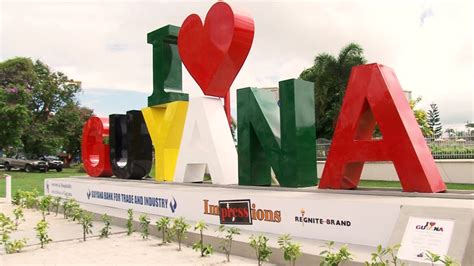 5m ‘i love guyana sign unveiled news room guyana