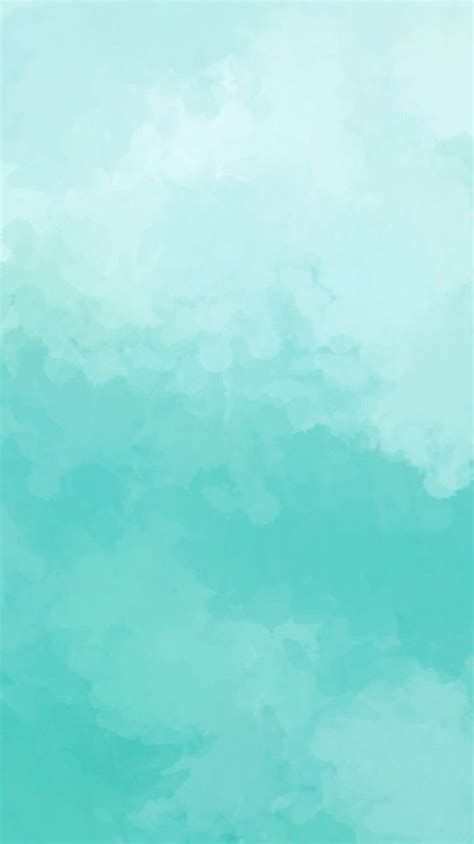 Cute Teal Aesthetic Pastel Teal Hd Phone Wallpaper Pxfuel