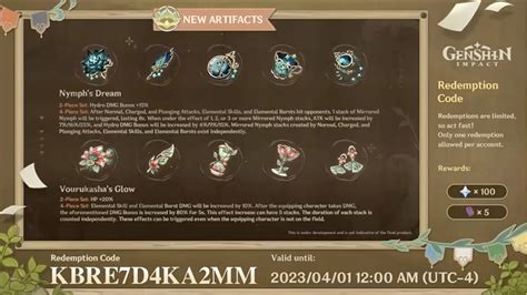 2 New Artifact Sets Appear In Genshin Impact 36 Siliconera