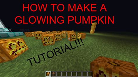How To Light A Pumpkin In Minecraft 1112 Fun And Easy Youtube