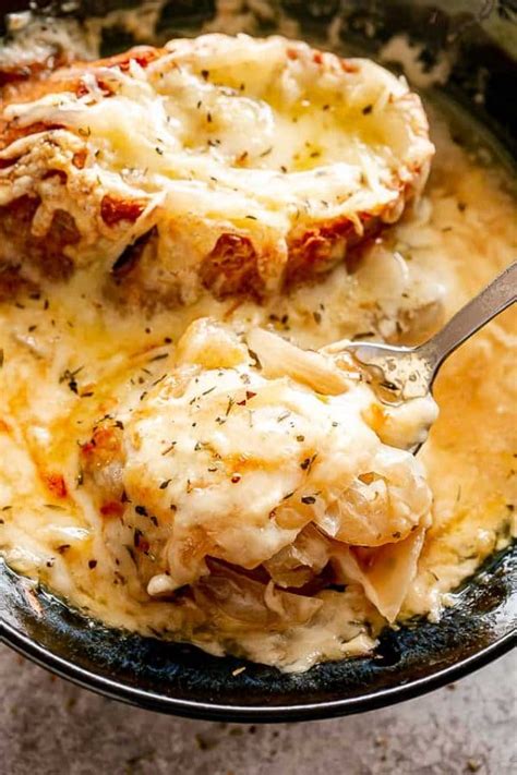 Home recipes cooking style comfort food our brands Slow Cooker and Instant Pot French Onion Soup (and Recipes ...