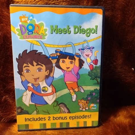 Dora The Explorer Meet Diego Nick Jr Includes 2 Bonus Episodes Dvd