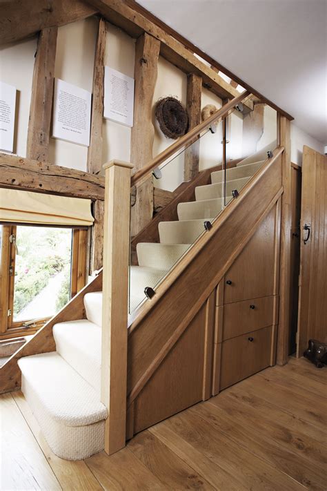 Luxury Oak And Glass Staircase Neville Johnson Glass Staircase