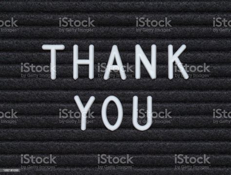 Thank You Letter Board Sign Stock Photo Download Image Now Alphabet
