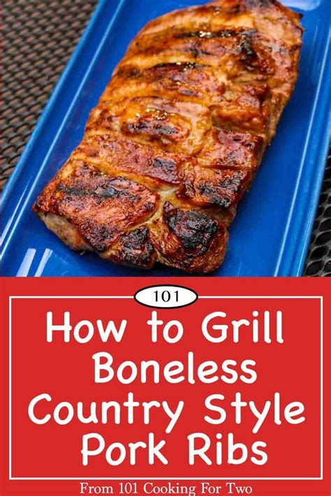 The ones i bought most recently were mostly boneless i was a little disappointed that my ribs did not look anything like the picture posted which looked like the ribs just came off the bq grill. How to Grill Boneless Country Style Pork Ribs from 101 ...