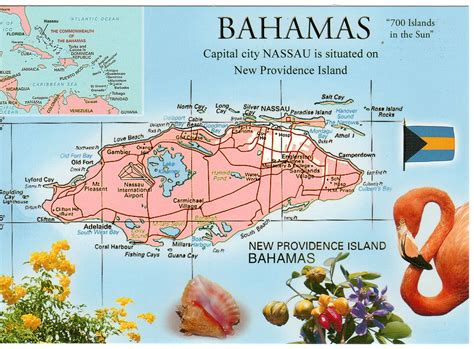 Bahamas Map New Providence Island 700 Islands Total30 Flickr