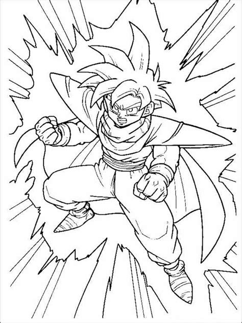 dragon ball  coloring pages   print dragon ball  coloring pages