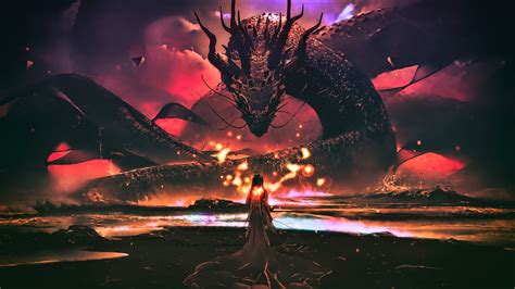 Fantasy Dragon 4k Ultra Hd Wallpaper