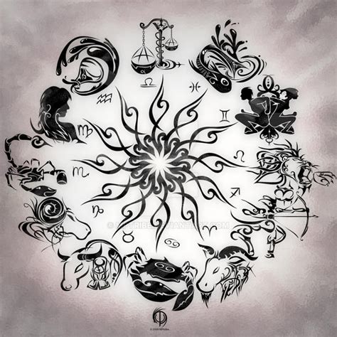Zodiac Sign Tattoo By Mptribe On Deviantart