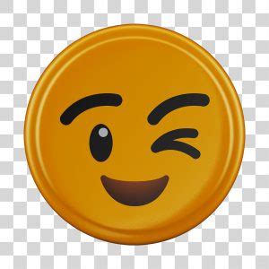 Emoji Piscando D Para Composi O Png Transparente Download Designi