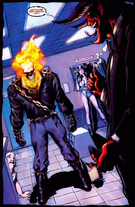 “how’s Life Been Treating You” Ghost Rider 2 R Marvel