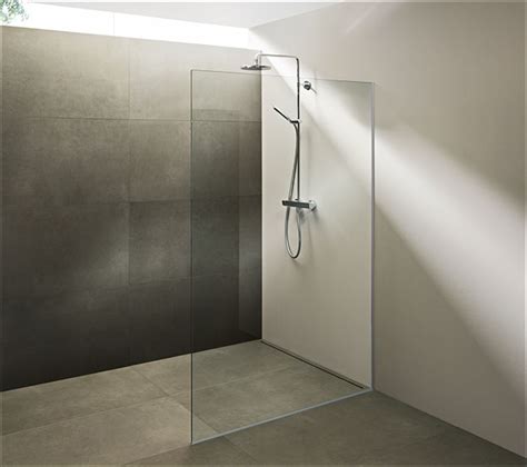 Wetroom And Walk In Glass Shower Panel Screen Partition And Divider