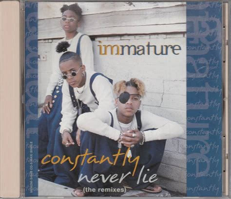 Cd Randb Soul Cds／immature／constantly Never Lie／1994年 イマチュア Imx Marques