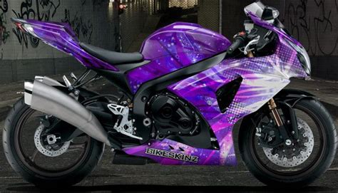 Fantasy Purple Ninja Bike Purple Motorcycle